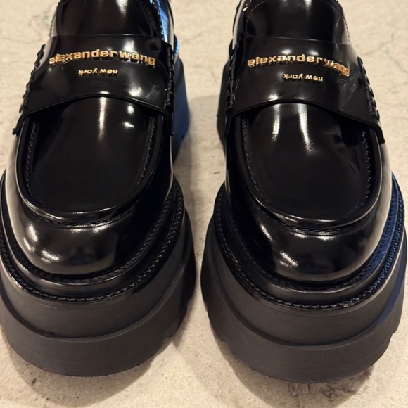 ALEXANDER WANG Platform Lug Sole Loafers, Size EU 40, NEW! WORE ONCE! - Picture 11 of 16